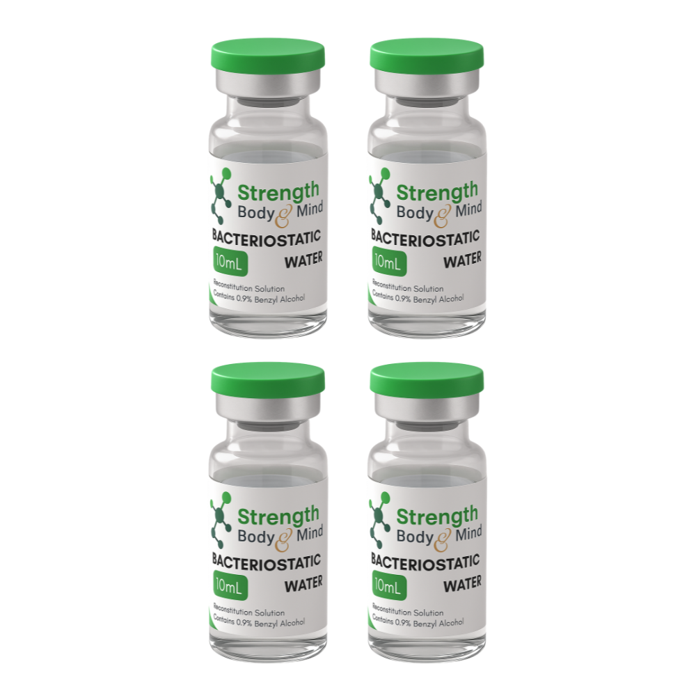 BAC Water 10ml x 4 Pack — Bacteriostatic Water (Research Use Only)