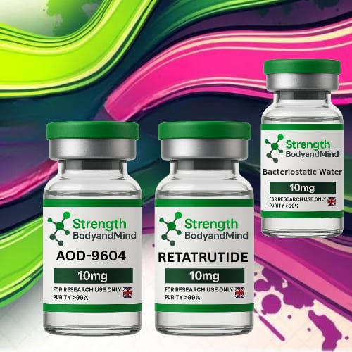 Retatrutide + AOD, 20mg Research Compound