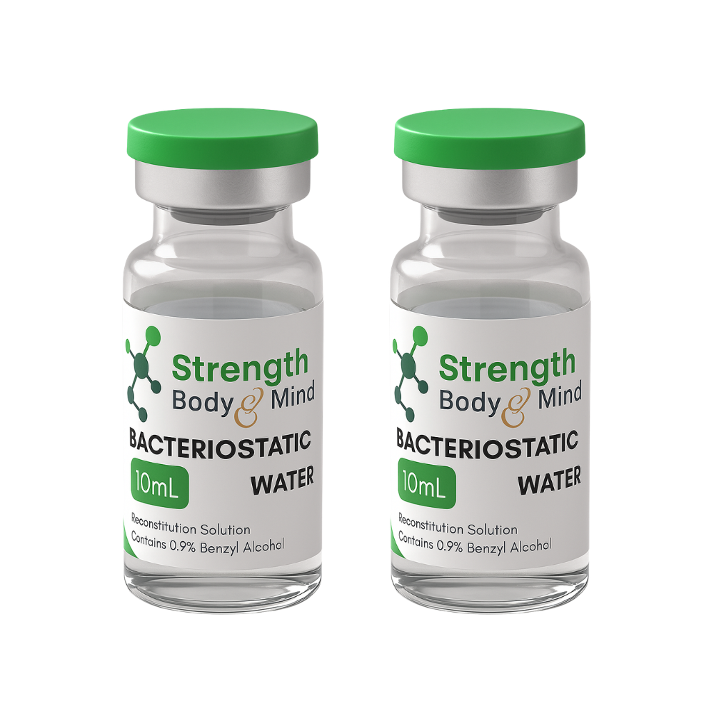 BAC Water 10ml × 2 Pack — Bacteriostatic Water (Research Use Only)