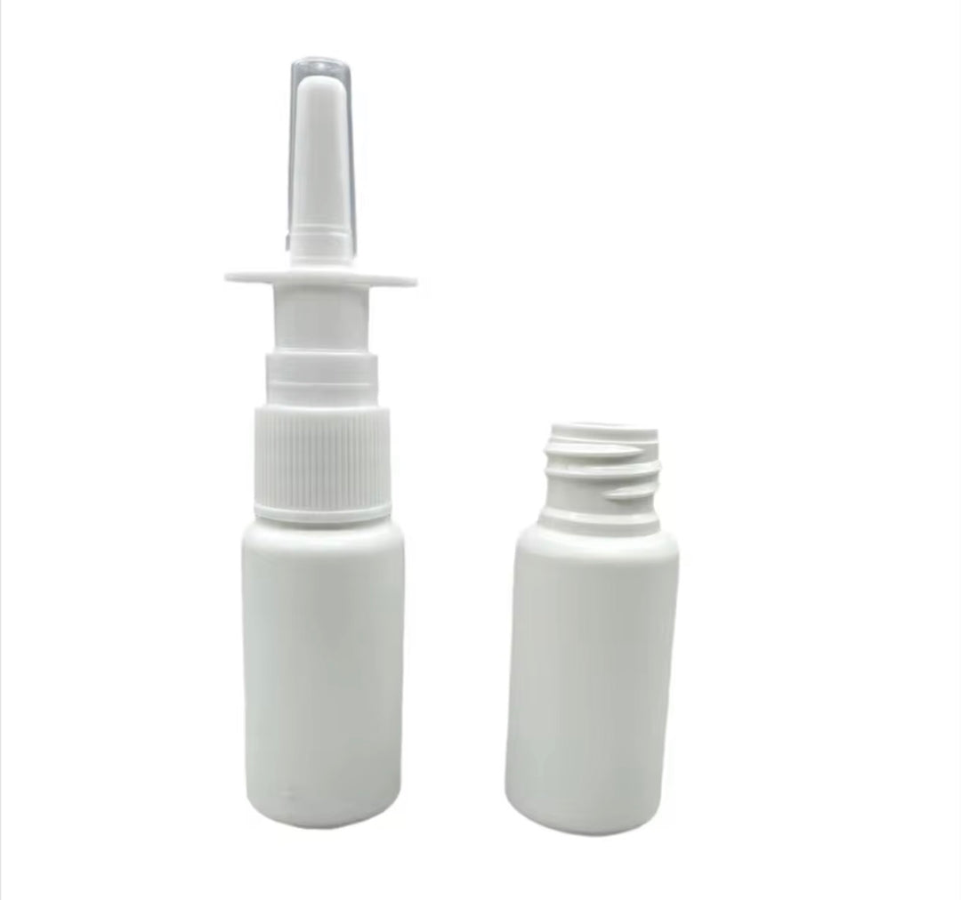 Pack of 2 HDPE Nasal Spray Bottles