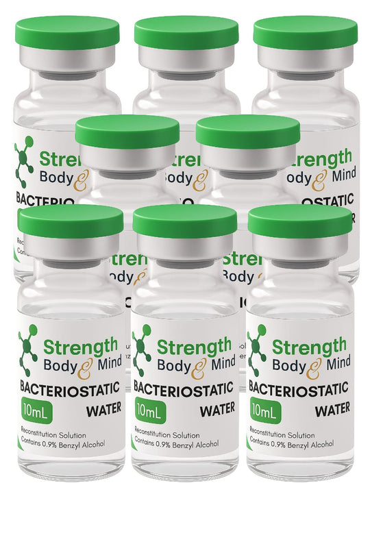 Bacteriostatic Water, 10ml, USP/BP Grade for Research